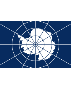Fahne: Flagge: Antarctic Treaty | Traité sur l Antarctique | Tratado Antártico | Флаг Договора об Антарктике