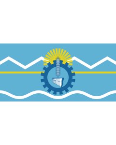Fahne: Flagge: Chubut (Provinz)