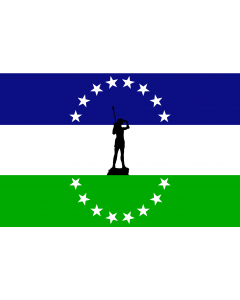 Fahne: Flagge: Rio negro no oficial | Usada extraoficialmente en la provincia de rio negro