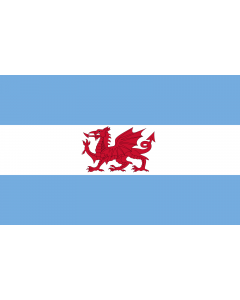Fahne: Flagge: Welsh colony in Patagonia | Colonia Galesa de la Patagonia. Más información | Porth Madryn  Y Wladfa