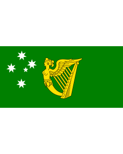 Fahne: Flagge: Australian Irish heritage