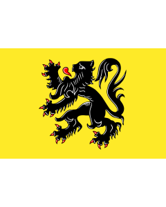 Fahne: Flagge: Flämische Region