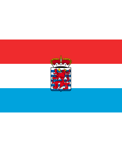 Fahne: Flagge: Luxemburg (Belgien)