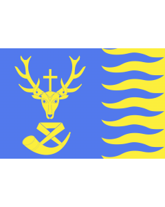 Fahne: Flagge: Saint-Hubert, Belgium | Saint-Hubert  Belgique | Vlagge van Saint-Hubert