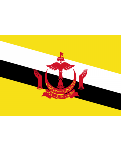 Fahne: Flagge: Brunei Darussalam