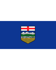 Fahne: Flagge: Alberta