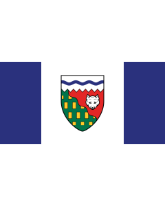 Fahne: Flagge: Nordwest-Territorien