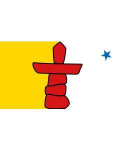 Fahne: Flagge: Nunavut