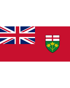Fahne: Flagge: Ontario