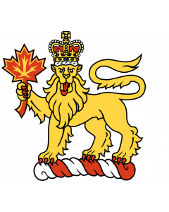 Fahne: Flagge: Crest of the Governor General of Canada