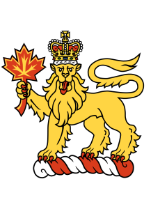 Fahne: Flagge: Crest of the Governor General of Canada