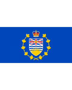Fahne: Flagge: Lieutenant-Governor of British Columbia | Lieutenant-gouverneur de Colombie-Britannique