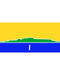 Fahne: Flagge: Thunder Bay | An approximation of the flag of the City of Thunder Bay