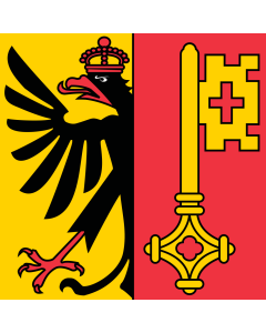 Fahne: Flagge: Republik und Kanton Genf