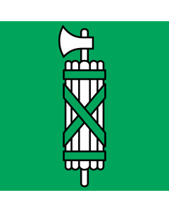 Fahne: Flagge: St. Gallen 