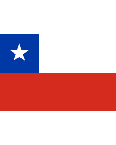 Fahne: Flagge: Chile
