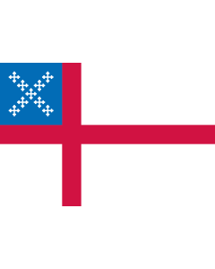 Fahne: Flagge: Episkopalkirche der Vereinigten Staaten von Amerika