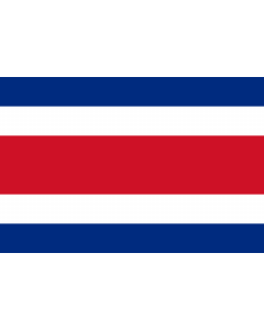 Fahne: Flagge: Costa Rica