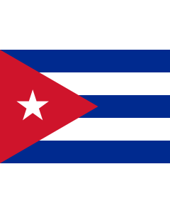 Fahne: Flagge: Kuba