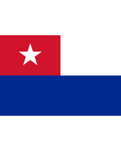Fahne: Flagge: Naval Jack of Cuba
