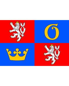 Fahne: Flagge: Region Hradec Králové