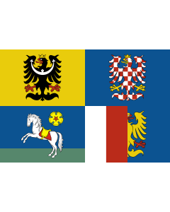Fahne: Flagge: Moravian-Silesian Region