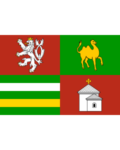 Fahne: Flagge: „Region Pilsen