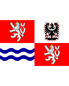 Fahne: Flagge: Mittelböhmische Region