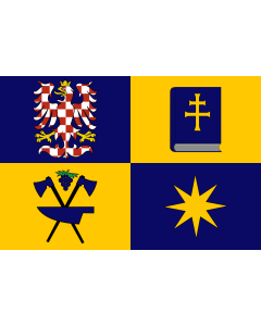 Fahne: Flagge: Region Zlín