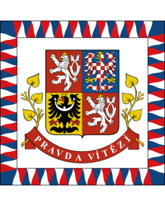 Fahne: Flagge: President of the Czech Republic | Presidente della Repubblica Ceca | Prezidenta České republiky