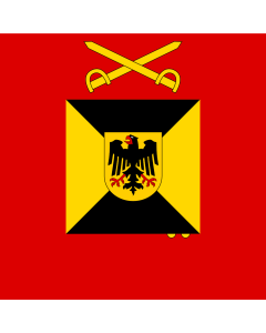 Fahne: Flagge: Amtschef Heeresamt 2004 Bundeswehr