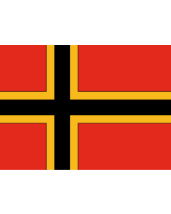 Fahne: Flagge: Entwurf einer Flagge für die Bundesrepublik Deutschland von Ernst Wirmer