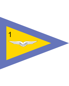 Fahne: Flagge: Divisionskommandeur Luftwaffe Bundeswehr 2004