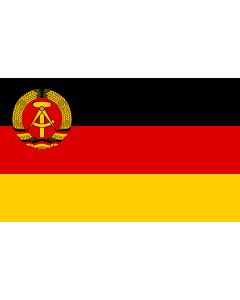 Fahne: Flagge: Die Handelsflagge der Deutschen Demokratischen Republik