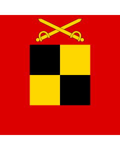 Fahne: Flagge: Heeresführungskommando 1995 Bundeswehr