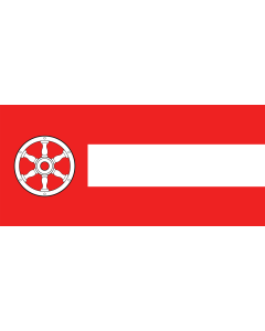 Fahne: Flagge: Kreisfreien Stadt Erfurt