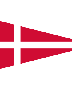 Fahne: Flagge: Naval Rank Denmark Senior Officer Afloat