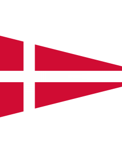 Fahne: Flagge: Naval Rank Denmark Senior Officer Afloat