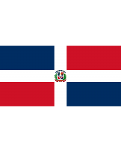 Fahne: Flagge: Naval Ensign of the Dominican Republic