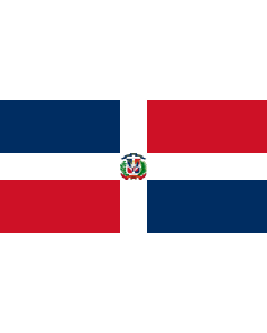 Fahne: Flagge: Naval Ensign of the Dominican Republic