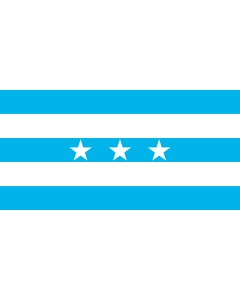 Fahne: Flagge: Guayaquil | City Santiago de Guayaquil in Ecuador; Flag of the Guayas Province