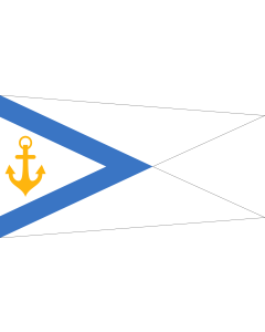 Fahne: Flagge: Estonia - Chief of Naval Forces | Pennant of the Estonian Chief of Naval Forces | Mereväe ülema vimpel