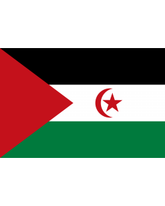 Fahne: Flagge: Westsahara