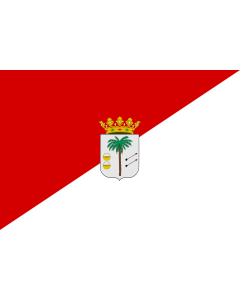 Fahne: Flagge: Palma del Condado | La Palma del Condado, Huelva, Spain | Palma del Condado, Huelva, España