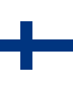 Fahne: Flagge: Finnland