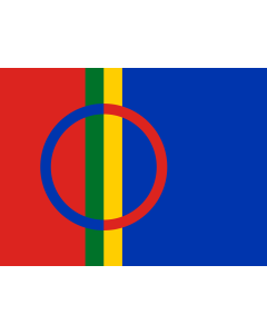 Fahne: Flagge: Lappland
