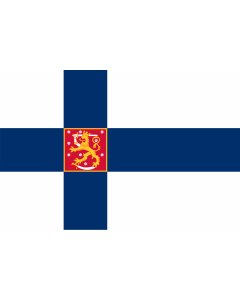 Fahne: Flagge: Finnland