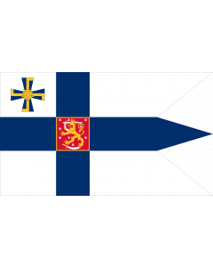 Fahne: Flagge: Präsidenten der Republik Finnland