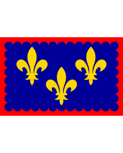Fahne: Flagge: Berry | Region Berry in France | Région Berry en France | Banniel proviñs kozh Berry, e Bro-C hall