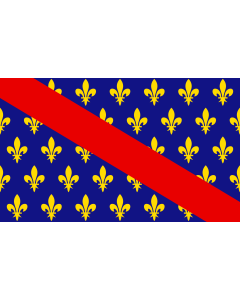 Fahne: Flagge: Bourbonnais | French province of Bourbonnais